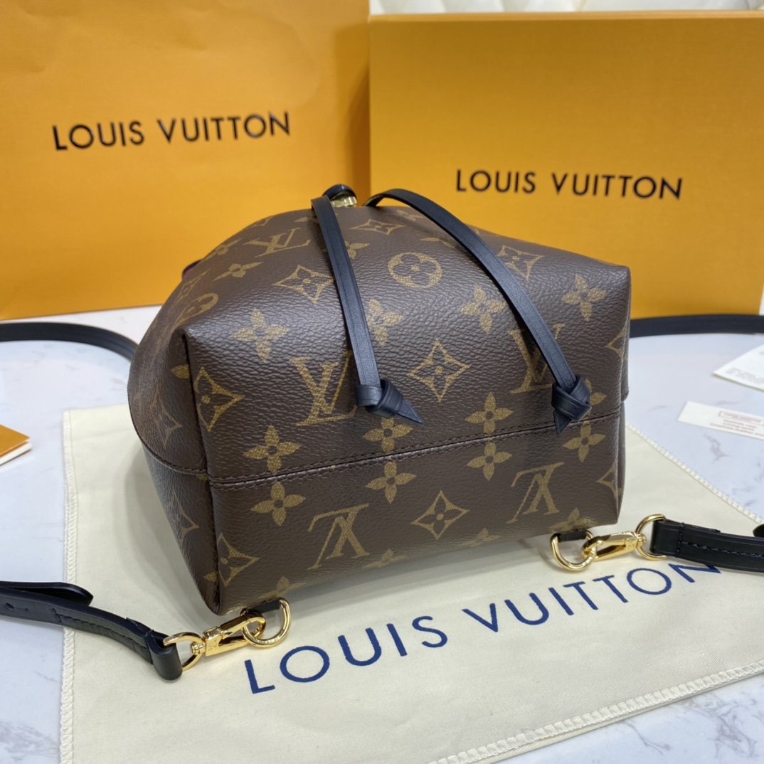 Louis Vuitton MONTSOURIS BB BACKPACK Monogram M45516 Black